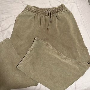 Skims Boyfriend Fleece Pant Desert